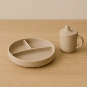 Vaisselle enfant silicone