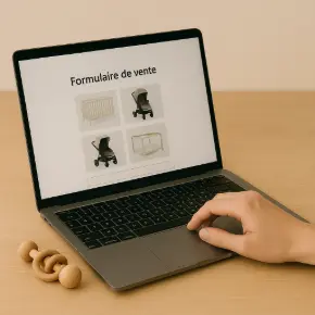 Formulaire vente de seconde main