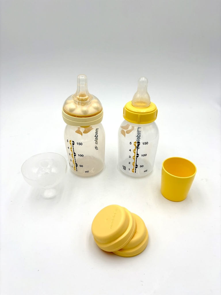 Set van 2 plastic zuigflessen – Medela