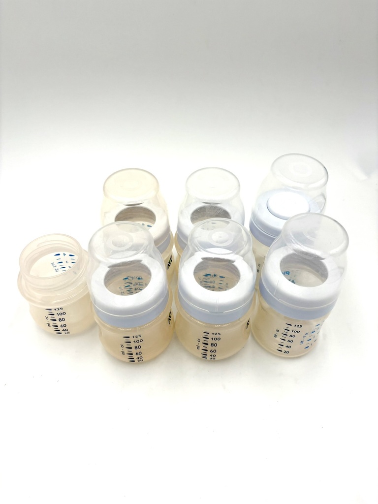 Set van 7 plastic zuigflessen – Philips Avent
