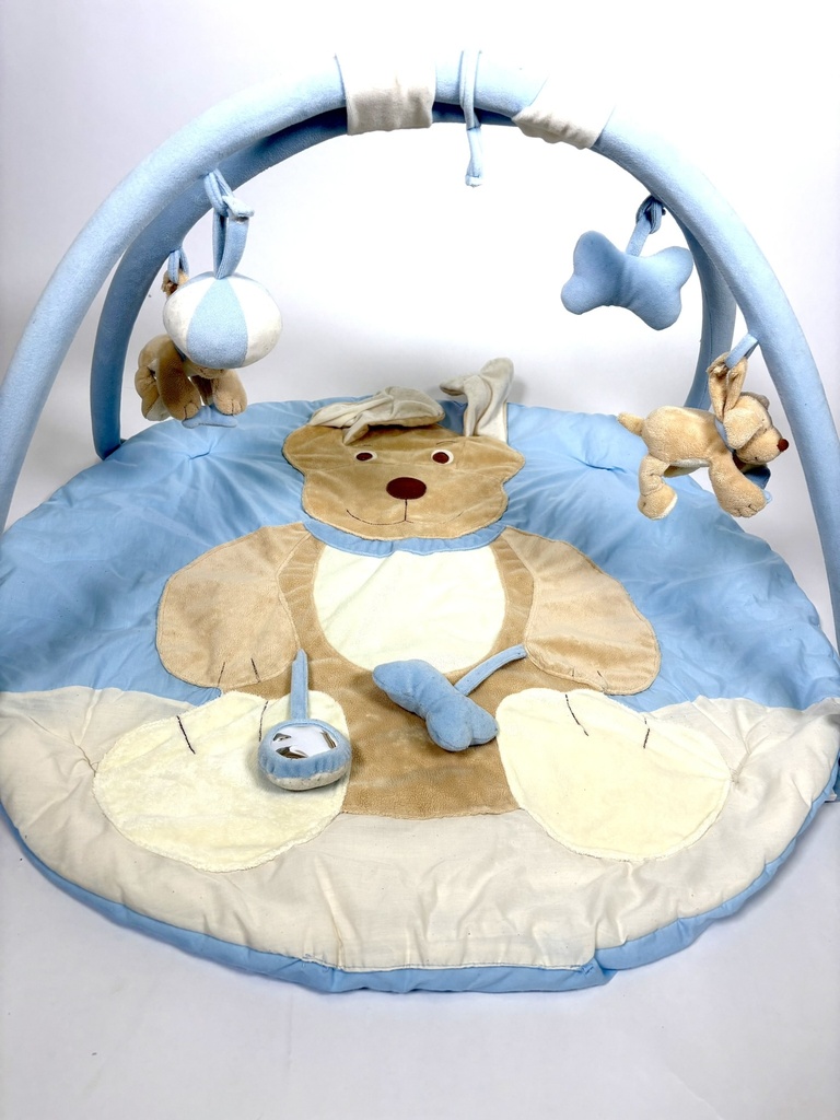 Tapis d’éveil sensoriel rond – Jolybaby
