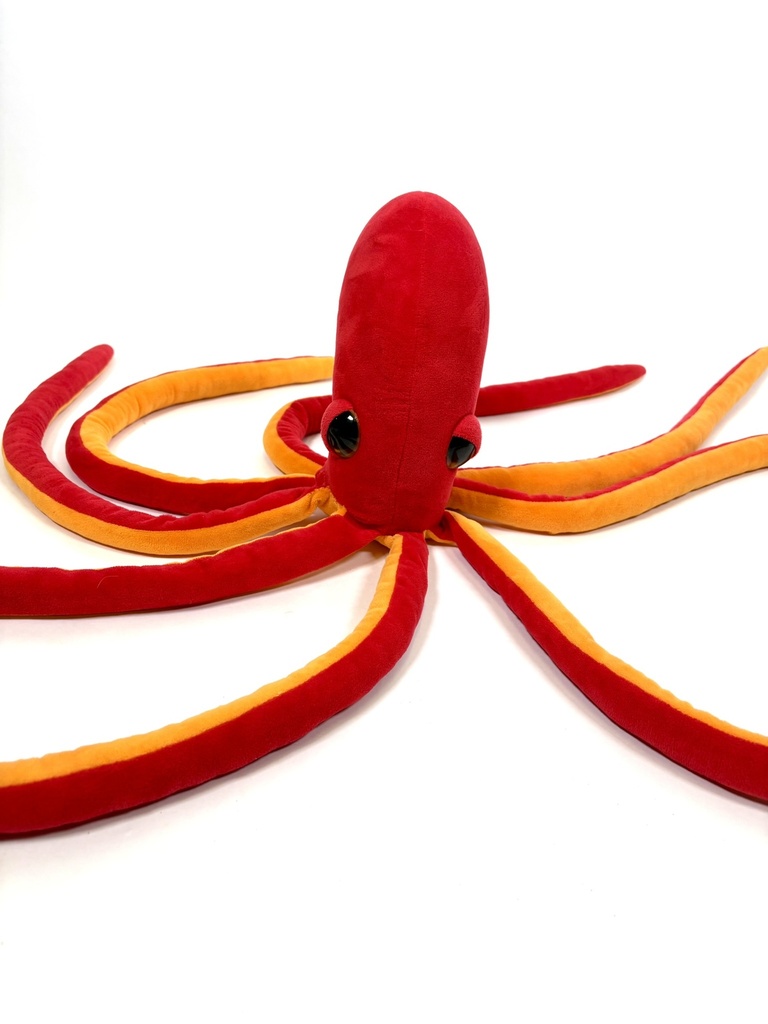 Grote knuffel – Octopus - Nature Planet