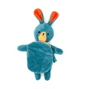 Livre et doudou en forme de lapin