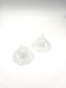 Protège-mamelon en silicone avec boîte de rangement