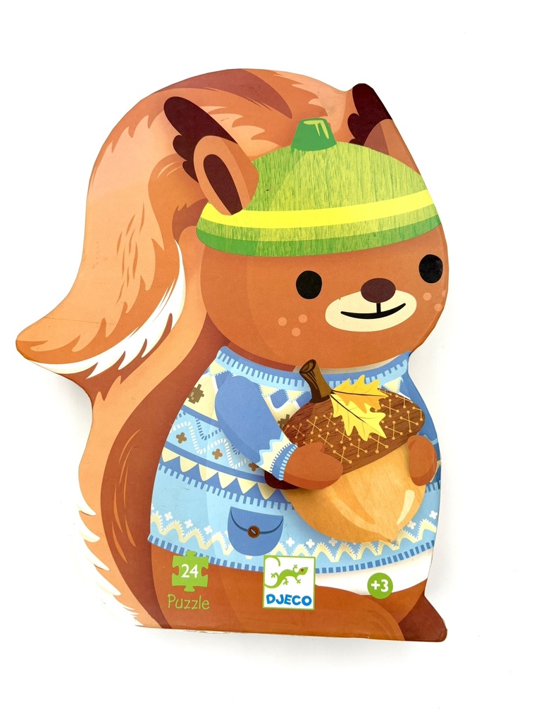 Puzzle écureuil 24 pièces – Djeco