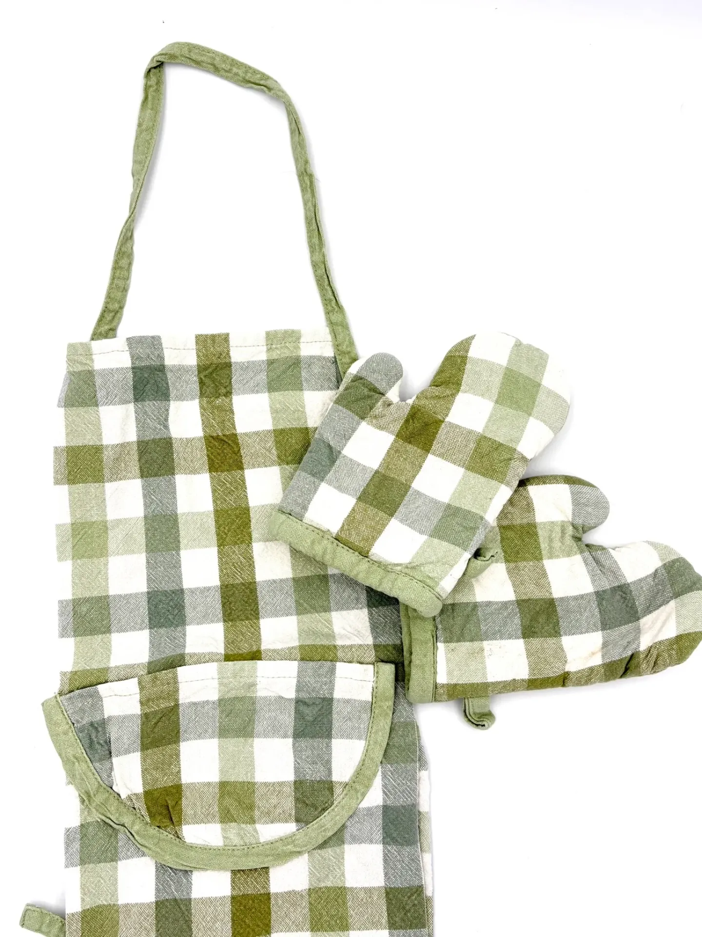 Schort en ovenwant voor kinderen – Dille & Kamille