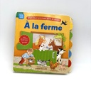 Livre à rabat en carton – A la ferme