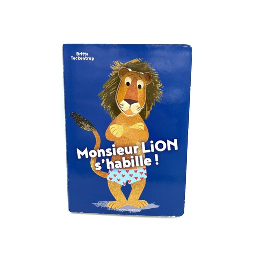 Livre – Monsieur LION s'habille !