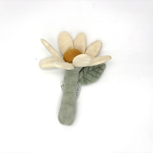 Hochet fleur en tissu – Little Dutch